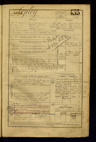 Lepley, Elie Julien Adonis