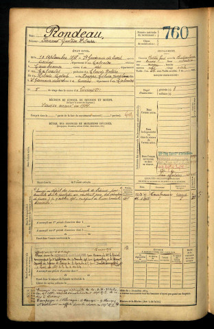 Rondeau, Fernand Gustave Hilaire