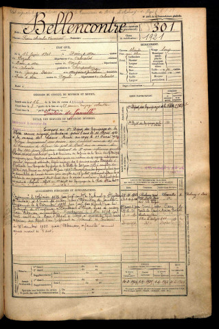 Bellencontre, Pierre Charles Fernand