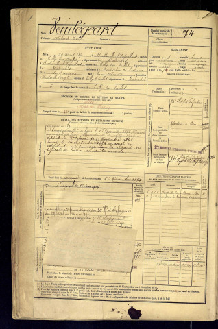 Vaulégeard, Alphonse Emile