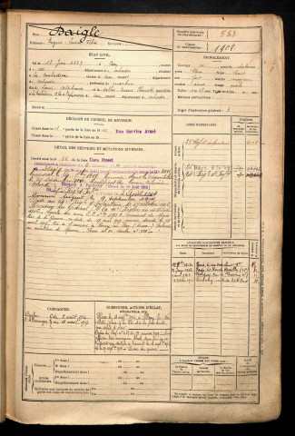 Daigle, Eugène Lucien Félix