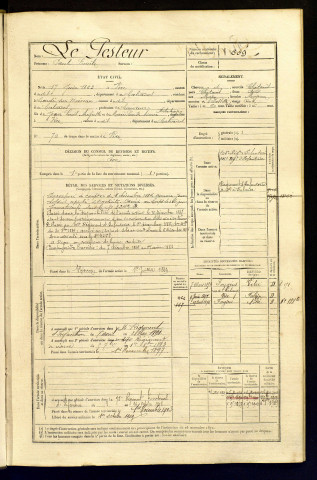 Le Pesteur, Paul Emile