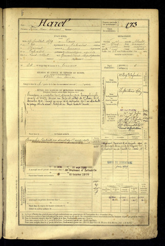 Harel, Pierre Henri Edouard