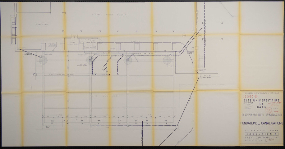 Extension du gymnase