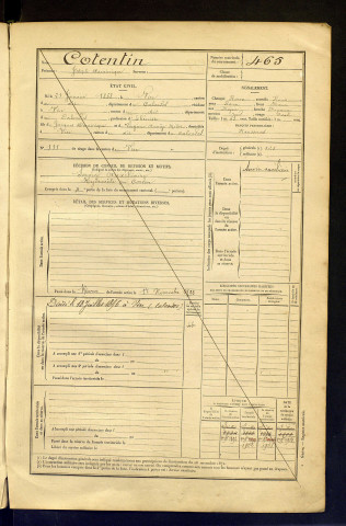 Cotentin, Joseph Dominique