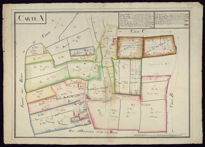 Carte A (plans n° 45 et 46)