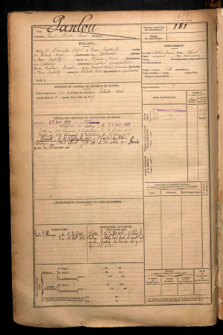 Panlou, Louis Alcide René