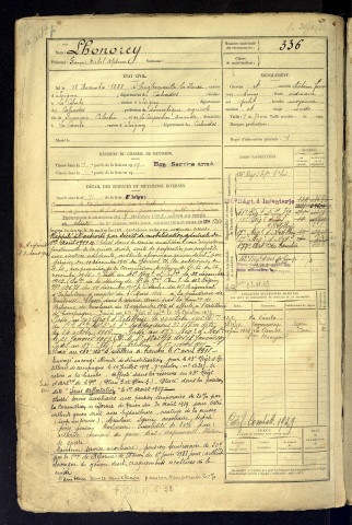 Lhonorey, François Michel Alphonse