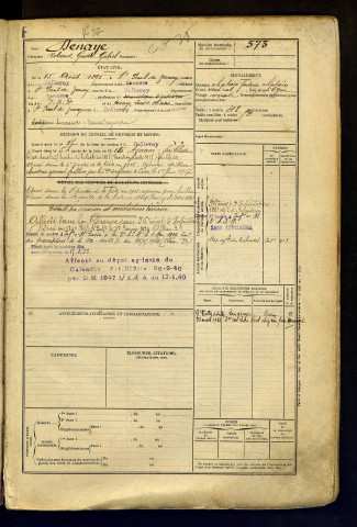 Denaye, Roland Gustave Gabriel