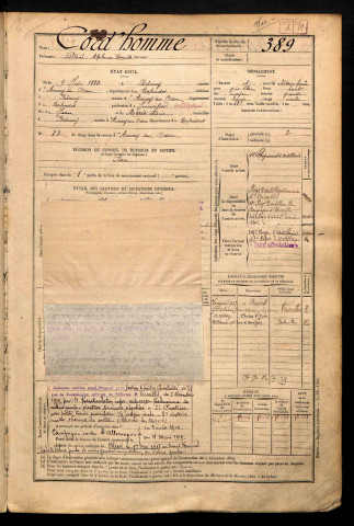 Cord'homme, Désiré Alphonse Camille