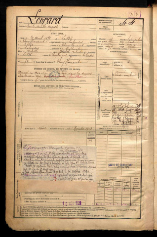 Levrard, Emile Achille Auguste