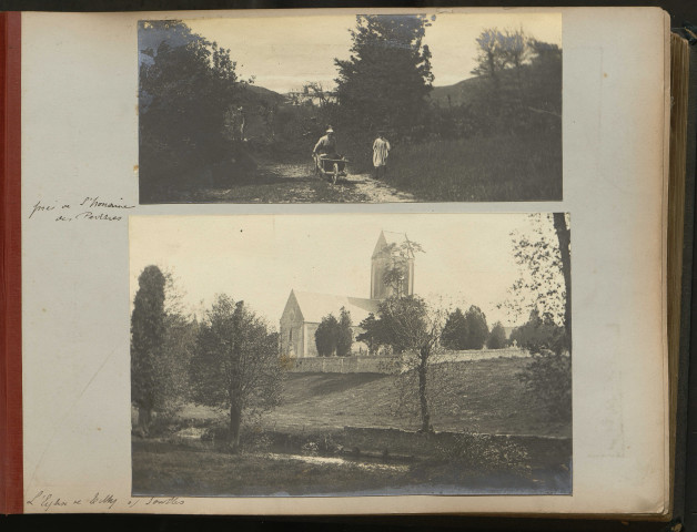 Près de Saint-Honorine-des-Pertes et église de Tilly-sur-Seulles (page 18).