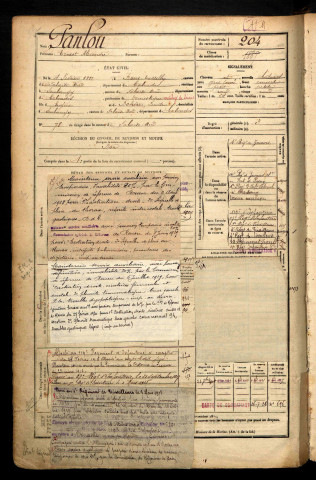 Panlou, Ernest Alexandre