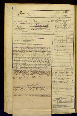 Marie, Marcel Maurice Victor