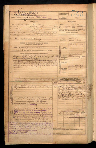 Laugeois, Constant Eugène Octave