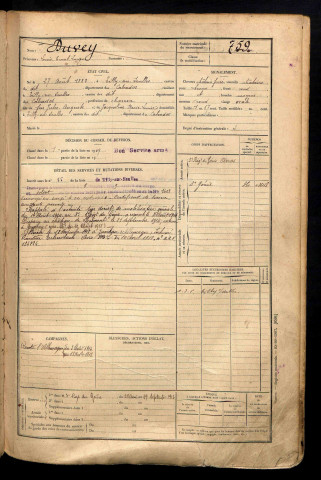 Duvey, Louis Ernest Lucien