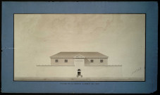 Façade de la maison d'arrêt