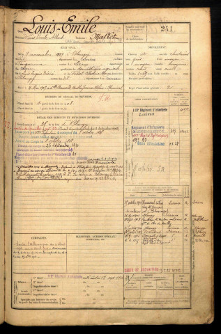 Louis Emile dit Mallet, Louis Emile Albert