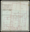 Plan général au rez de chaussée des bâtiments, cours et jardin de la ci-devant Intendance de Caen