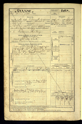 Sosson, Pierre Jules