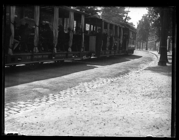 Caen, tramways à chevaux et électriques (juillet 1902) (n°1583 à 1602)