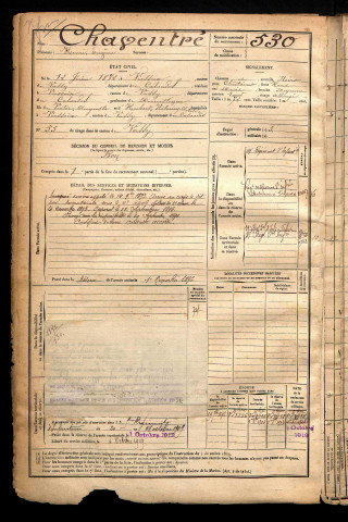 Chaventré, Henri Eugène