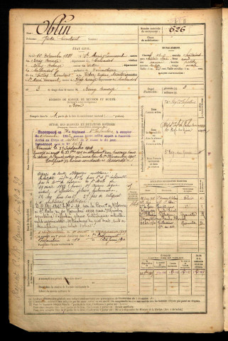 Oblin, Victor Constant