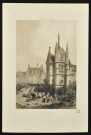 Château de Fontaine-Etoupefour. Près de Caen (Calvados). (Extrait de) La Normandie illustrée. Par Benoist, Ciceri Eug(ène) et Bayot,