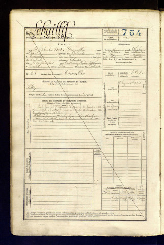 Lebaillif, Edmond Léopold Brice