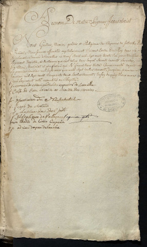 1747-1751 (à Sotteville-lès-Rouen jusqu'en juin 1750, puis à Caen)