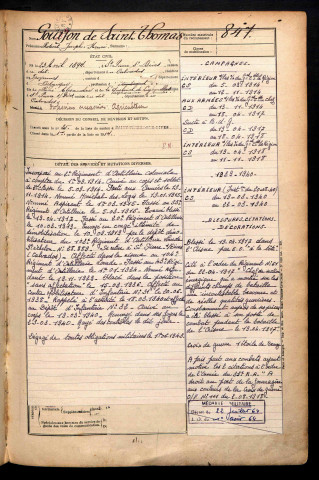 Goujon de Saint Thomas, Robert Joseph Henri