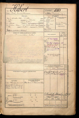 Hébert, Marcel Edmond Gustave