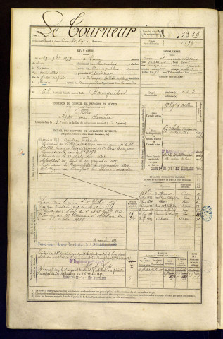 Le Tourneur, Stanislas Marie Laurent Félix Eugène