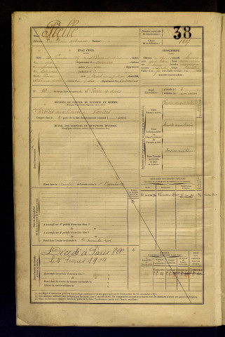 Pielle, Léon Marius Athanase