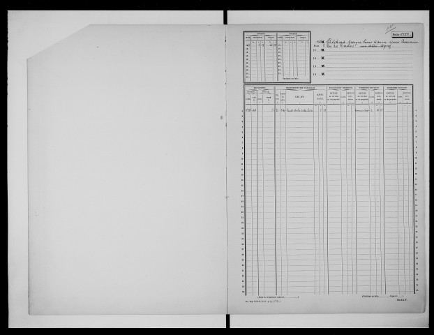matrice cadastrale des propriétés non bâties, 1913-1970, 4e vol. (folios 1194-1462)