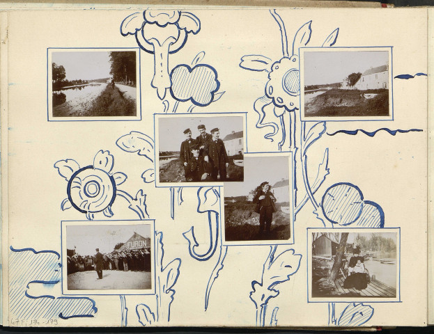 Femme avec enfant sur le ponton (photo n°179)