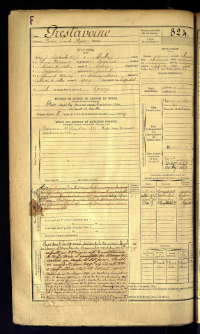 Prestavoine, Victor Emile Olivier