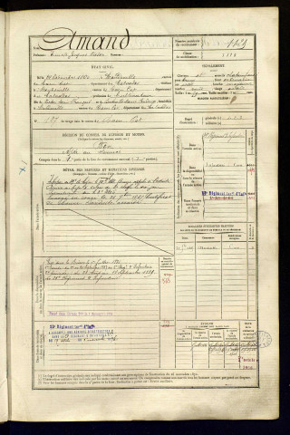 Amand, Emile Jacques Victor