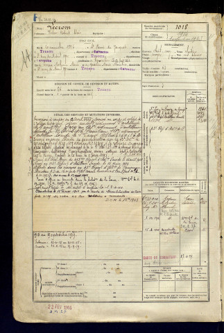 Lecrom, Victor Robert Blair