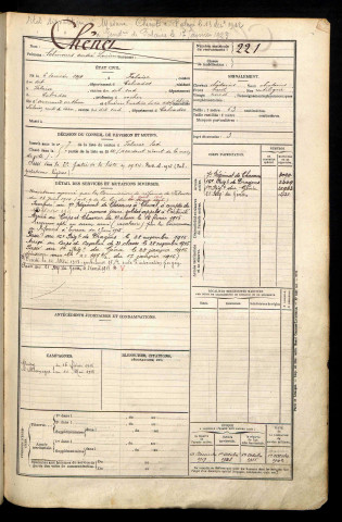 Chénet, Selmours André Lucien