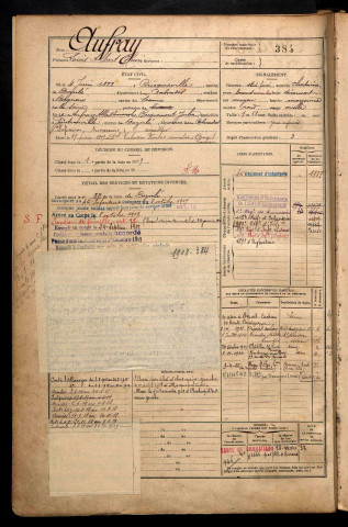 Aufray, Louis Albert Henri