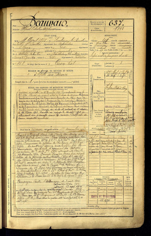 Beauvais, Alfred Célestin Alphonse