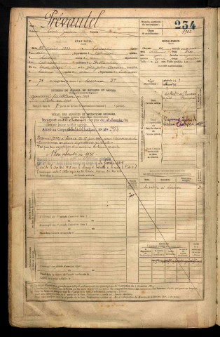 Prévautel, Louis Gaston