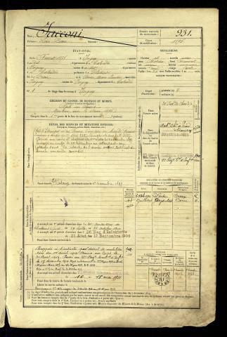 Jacconi, Léon Pierre