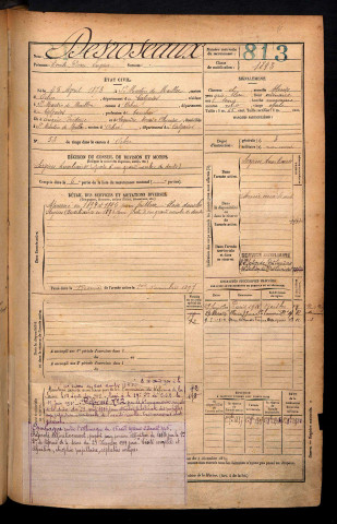 Desroseaux, Emile Pierre Eugène