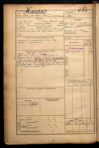 Maupas, Prosper Jules Henri