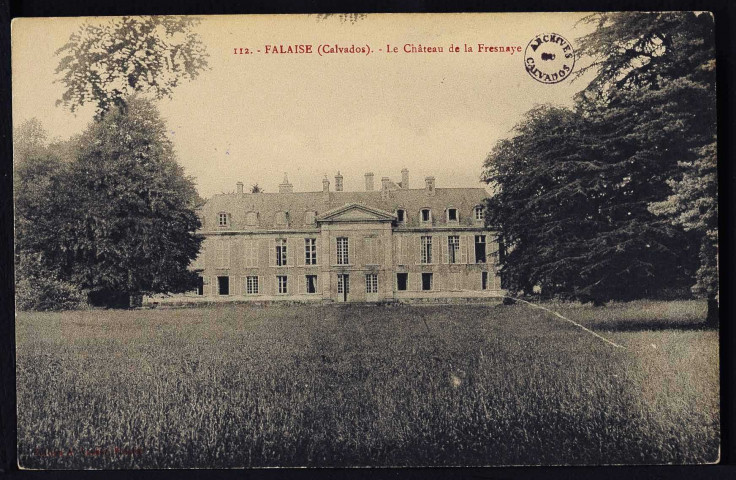 Le château de la Fresnaye, le château de Mesnil-Riant; le château de Longpré (n°480 à 484 ; 548) ; Le château Guillaume le Conquérant (n°549 ; 552 à 553)