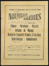 Publicités pour les Nouvelles Galeries, 86-92 rue Saint Jean à Caen (1 à 3).