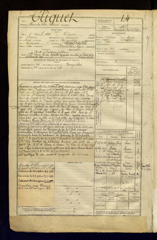 Cliquet, Alexandre Félix Ferdinand