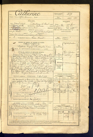 Catherine, Louis Alfred Edmond